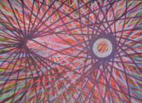 Landscapes of inside my Soul, 2008, mixed media on paper, 32 x 45 cm