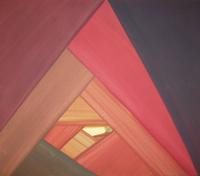 Travel between two worlds V., 2008, acryl, 60 x 70 cm