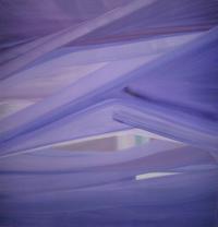 Between Heaven and Earth V., 2009, acrylic paint, 120 x 115 cm