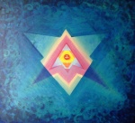 Amulet VII., 2011, oil on canvas, 60 x 67 cm
