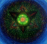 Amulet XI., 2012,oil on canvas, 60 x 67 cm 